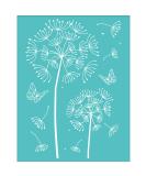 OLYCRAFT Self-Adhesive Silk Screen Printing Stencil - Dandelion Theme - Reusable Mesh Transfer Stencil for Wood, T-Shirt Fabric Decor - 7.7x5.5 Inch (2 Pcs) - Buy Online on GoSupps.com