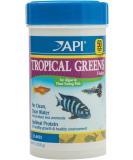 API Tropical Greens Flakes Fish Food - 1.1 oz | Premium Tropical Fish Nutrition - Buy Online on GoSupps.com