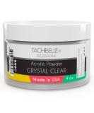 Tachibelle Professional Acrylic Nail System Crystal Clear Powder 4 oz - Made in USA | For Professional Salons - Buy Online on GoSupps.com