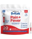 Dr. Kids Children's Acetaminophen Pain & Fever Vials - Travel Compliant (20 Count) - Buy Online on GoSupps.com
