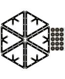 CM Pack of 6 Sheets Magic Ball Rack Pro Triangle Billiards Rack with Pool Table Marker Dots - Rack 8, 9, 10 Ball Combo Pack and Snooker - Buy Online on GoSupps.com