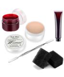Sfx Makeup Kit for Halloween - Special Effects Scar Wax Wound Molding Fake Blood Gel & Tools - Buy Online on GoSupps.com