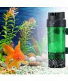 PSPSOPS Vertebral Layer Double Biochemical Sponge Filter - High-Efficiency Aquarium Filter with Suction Cup (20x9x7.5 cm) for Crystal Clear Water - Buy Online on GoSupps.com