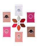 PARAMISS Lip Gloss Pigment Powder Natural Lip Dye 5 Colors x 10G and White Metallic Shimmer Pearl Glitter Pigment Powder for Lip Gloss Lipstick Eyeshadow Cosmetic Grade Lip Gloss Color Pigment - Buy Online on GoSupps.com