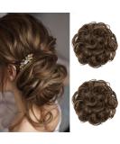Jjstar 2-Piece Hair Part with Rubber Band - Updo Hair Ties & Extensions for Women & Girls - Perfect Messy Bun Accessory - Buy Online on GoSupps.com