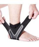 Adjustable Ankle Brace for Men & Women - Super Elastic Ankle Support Wrap | Prevent Sprains & Enhance Sports Performance | XL Size - Buy Online on GoSupps.com