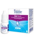 Hylo-Vision Gel Multi Eye Drops - Intensive Moisture & Long-Lasting Relief for Dry Irritated Eyes - 2x10ml - Ideal for Contact Lens Wearers - Buy Online on GoSupps.com