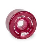 Sure-Grip Fame Artistic Indoor Wheels Clear Pink - High-Quality Roller Skate Wheels - Buy Online on GoSupps.com