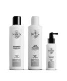Nioxin 3-Part System | System 1 | Natural Hair with Light Thinning Hair Treatment | Scalp Therapy | Hair Thickening Treatment Shampoo + Conditioner + Scalp and hair treatment combo 3 Piece Set - Buy Online on GoSupps.com
