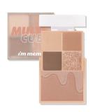 I m Meme Mini 2-in-1 Palette - Multi Cube | Portable 4 Eye-shadows & 2 Blushes - 05 Vanilla Double Shot 0.27 Oz - Shop Internationally - Buy Online on GoSupps.com