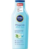 Nivea Sun Nursing after Sun Lotion (400 ml) lotion with a skin-calming effect after sunbathing with organic aloe vera and hyaluron for 48h moisture - Buy Online on GoSupps.com