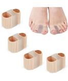 Ruamny 4Pcs Hammertoe Straightener Big Toe Separators Gel Toe Correction Elasticated Hammertoe Corrector Pain-Free for Both Female and Male Nylon Gel Fiber Toe Correction-Size M - Buy Online on GoSupps.com