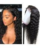 Hermosa HD Transparent Glueless Human Hair Wig 22 Inch - 180 Density Deep Wave Lace Front Wig for Black Women - Buy Online on GoSupps.com