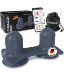 Chirogun Duo Trigger Point Presser | Suction Cup Back Massage Device for Spine Foot Neck & Sciatica Relief - Midnight Black - Buy Online on GoSupps.com