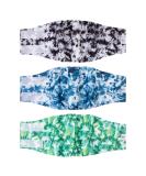 Cutebone Male Washable Dog Diapers - 3 Reusable High-Suction Abdomen Wraps with Flexible Velcro | Tie-Dye Series L (43-53.5cm) - International Shipping Available - Buy Online on GoSupps.com