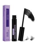 Buy Waterproof Lash Cluster Glue 10ml - Strong Hold Black Glue for DIY Eyelash Extensions Sensitive Eyes Friendly - Buy Online on GoSupps.com