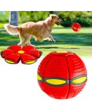 Yeahboom Premium Pet Frisbee Ball for Dogs - Flying Saucer Toy Red | Durable & Fun Dog Ball - Buy Online on GoSupps.com