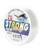 Fishing cord Transparent Nylon Angel wire wear-resistant fish wire with 0.5mm diameter strong tension for sea fishing fishing gears widespread in craft/hanging decorations 0.5mm-100 meters - Buy Online on GoSupps.com