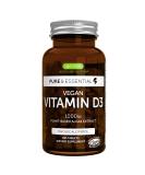 High Absorption Vegan Vitamin D3 1000IU  365 Tablets  100% Plant-Based & Non-GMO  Immune & Muscle Function  Bones & Teeth  Natural Algae Cholecalciferol  1-Year Supply - Buy Online on GoSupps.com