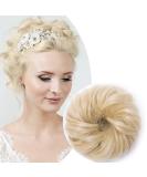 SEGO Hairpiece Hair Tie Bun Extensions - Natural Thick Bleached Blonde #613C | International Shipping - Buy Online on GoSupps.com