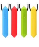 Chewlery Chew Necklace for Kids with ADHD & Autism - Crystal 4-Pack by Solace (Age 5+) - Buy Online on GoSupps.com