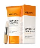 8% Glycolic Acid Face Mask - Exfoliating Treatment for Acne Marks Fine Lines & Wrinkles | Brightening & Peeling Mask for Sensitive Skin - Buy Online on GoSupps.com