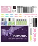 PERMANIA Lash Lift Kit | Salon-Grade Eyelash & Brow Lamination | 4-in-1 Quick Curling & Coloring | Natural Results | International Shipping - Buy Online on GoSupps.com
