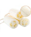 Organic Natural Loofah Sponge 3-Pack for Bath & Shower Body Exfoliation | 6 Length | Spa Quality Body Scrubbers - Buy Online on GoSupps.com