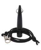 ACME dog whistle no. 210.5 with whistle strap | Original from England | Ideal for dog training | Food-Grade ABS Material | Standardized frequency | Loud and far-reaching Black - Buy Online on GoSupps.com