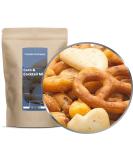 250g Vegetarian Bar Mix with Salt Sticks Pretzels & Poppy Seed Crackers - Healthy Snack Pack for International Shipping - Buy Online on GoSupps.com