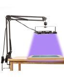 Dorhui 25W LED UV Screen Printing Exposure Unit with Adjustable Stand - Perfect for Cyanotype and Photo Emulsion Kits - Buy Online on GoSupps.com