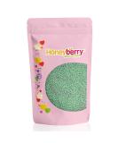 HONEYBERRY INCLUSIONS Green Nonpareils Sprinkles 200g - Natural Bright Hundreds & Thousands for Baking Cupcakes, Cakes & Desserts - Buy Online on GoSupps.com