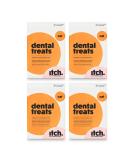 Itch | Dental Treats for Cats | With Peppermint Activated Charcoal and Green Tea Extract for Oral Hygiene |Grain Free | 4-Pack 1 count (Pack of 4) - Buy Online on GoSupps.com