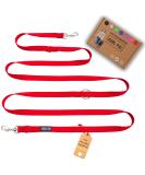 Buy Kuri Pai 3m Dog Leash for Medium Dogs - Comfortable & Sustainable Bamboo - Red M (280cm x 2.0cm) - Perfect for Daily Walks - Buy Online on GoSupps.com