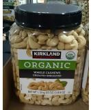 Kirkland Signature Organic Whole Cashews Unsalted Unroasted Family Bundle - Buy Now! - Buy Online on GoSupps.com