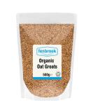 Certified Organic Oat Groats 500g by Fenbrook Organic - Pure and Natural - Buy Online on GoSupps.com
