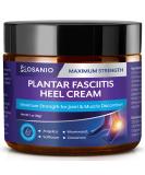 Plantar Fasciitis Relief Cream - Maximum Strength Herbal Formula for Foot Heel Knee and Leg Discomfort - 1oz Natural Concentrate - Buy Online on GoSupps.com