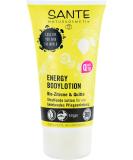 Sante Energy Body Lotion - Vegan Citrus Fresh Fragrance with Q10 | 2x150ml Double Pack for Velvet Soft Skin - Buy Online on GoSupps.com
