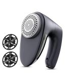 POPCHOSE Fabric Shaver, Rechargeable Lint Remover with 6-Blades and Electrostatic Brush, Effectively and Quickly Remove Fuzz for Clothes, Sweater, Couch, Blanket, Curtain, Wool, Cashmere - Buy Online on GoSupps.com