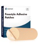 Ceeport Freestyle Adhesive Patches (20 Pack) for Freestyle Libre 2, Enlite, Medtronic Guardian CGM Sensors - Waterproof & Sweatproof Tan Sensor Covers - Buy Online on GoSupps.com