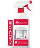 Nordicare Hygienic Fridge Cleaner Spray - Interior Refrigerator Cleanser - Removes Residue Dirts and Odour - Streak Free Shine Results Fresher Food for Longer - Made In Denmark (500ml) - Buy Online on GoSupps.com
