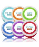Vive Exercise Putty 6-Pack - Therapeutic Occupational Therapy Tool for Finger Hand Grip Strength - Extra Soft to Firm Sensory Kit - Squeezable Ball - Buy Online on GoSupps.com