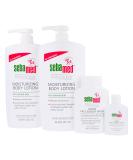 Buy Sebamed Moisturizing Body Lotion Face & Body Wash - Travel Wash | International Shipping Available - Buy Online on GoSupps.com
