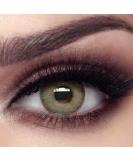 Buy Bella Elite Gray Olive Contact Lenses - Strongly Covering Monthly Olive-Green Lenses for Dark Eyes | -0.00 Dioptre - Buy Online on GoSupps.com