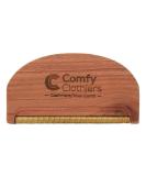 Comfy Clothiers Multi-Fabric Cedar Wood Sweater Comb - Defuzz Cashmere, Wool & More - Lint & Pilling Remover for Refreshed Clothes - Buy Online on GoSupps.com