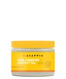 Alaffia Pure Unrefined Coconut Oil - 11 Oz | Hydrating, Fair Trade, Vegan & Cruelty-Free Skin & Hair Care - Buy Online on GoSupps.com