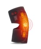 Heated Knee Pad with Massager | Knee Heating Pad for Pain Relief & Arthritis | Premium Knee Brace Wrap for Men & Women - Buy Online on GoSupps.com