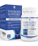 Thyroid Support Supplement with Iodine - 60 Capsules - Buy Online on GoSupps.com