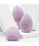 Beauty Sponge Blender - Extra Large Latex-Free Makeup Sponge for Flawless Powder Cream & Liquid Application - Super Soft & Purple - Buy Online on GoSupps.com