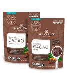 Navitas Organics Cacao Nibs 16oz (2-Pack) - Organic, Non-GMO, Fair Trade, Gluten-Free - 30 Servings, 1lb (Pack of 2) Unsweetened - Buy Online on GoSupps.com
